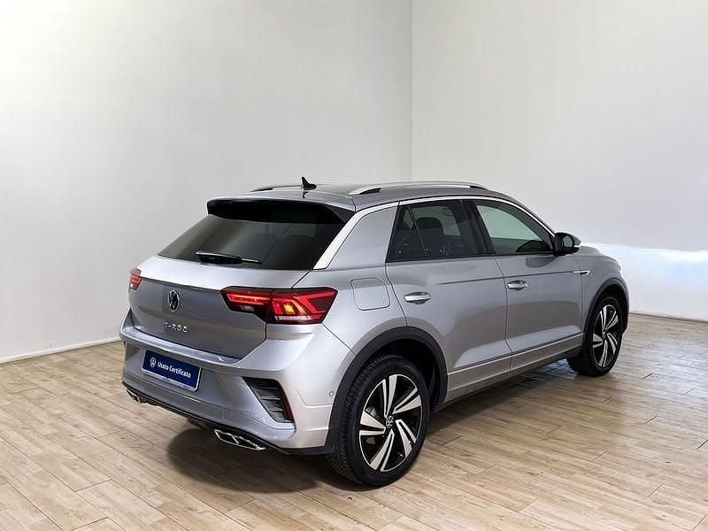 Usata VW T-Roc R-line 150 CV (110 kW) 2023 Pyrit silver SUV