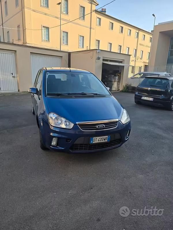 Usata Ford C-MAX Titanium 90 CV (66 kW) 2009 Blu Monovolume