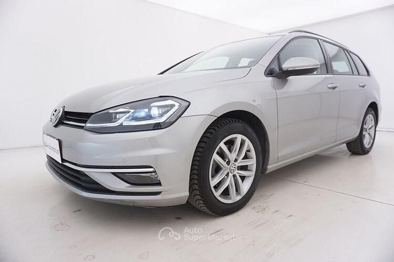 Usata VW Golf VII 116 CV (85 kW) 2018 Argento Station wagon