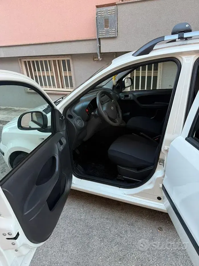 Usata Fiat Panda 69 CV (50 kW) 2011 Bianco Utilitaria