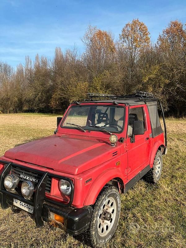 Usata Suzuki Samurai 1994 Rosso SUV