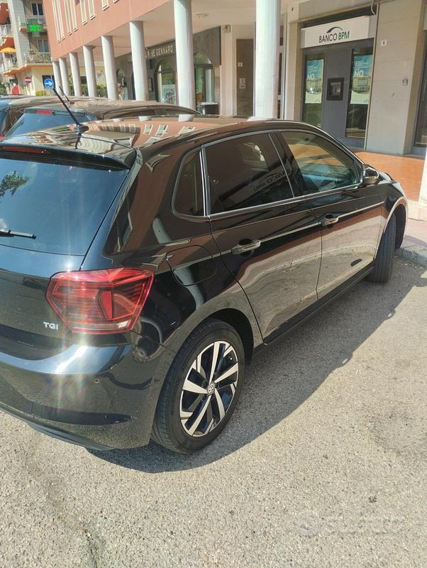 Usata VW Polo 90 CV (66 kW) 2020 Nero Utilitaria