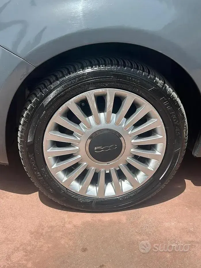 Usata Fiat 500 69 CV (50 kW) 2010 Grigio Utilitaria