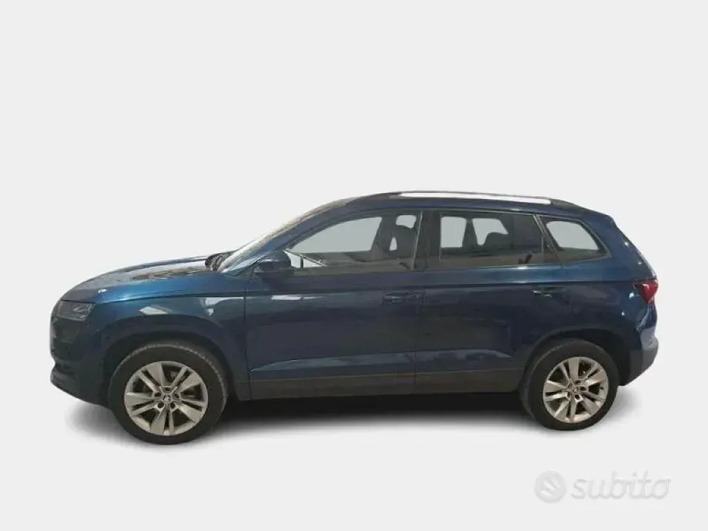 Usata Skoda Karoq Executive 116 CV (85 kW) 2021 Blu SUV