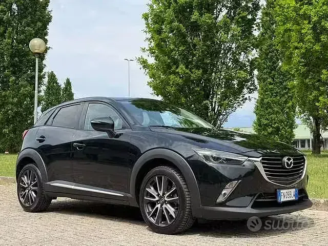 Usata Mazda CX-3 Exceed 105 CV (77 kW) 2018 Blu/azzurro SUV