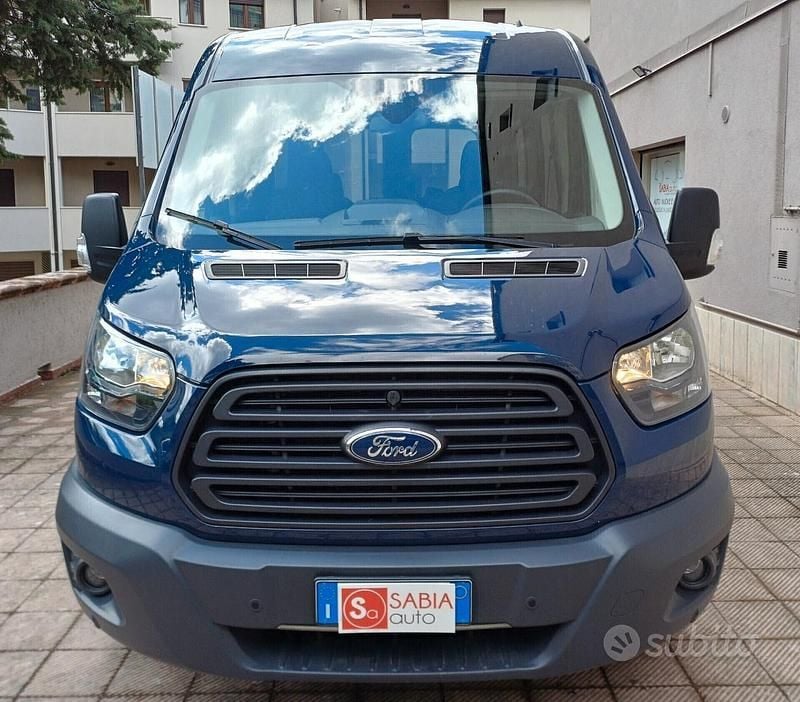 Usata Ford Transit 131 CV (96 kW) 2019 Blu Station wagon
