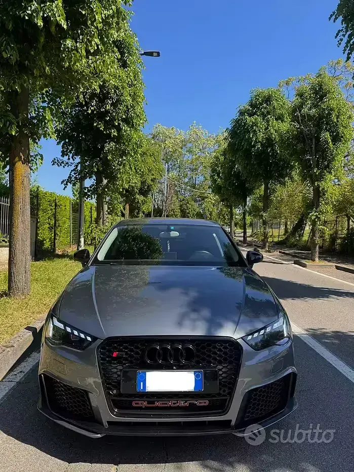 Usata Audi A3 2013 Grigio Berlina