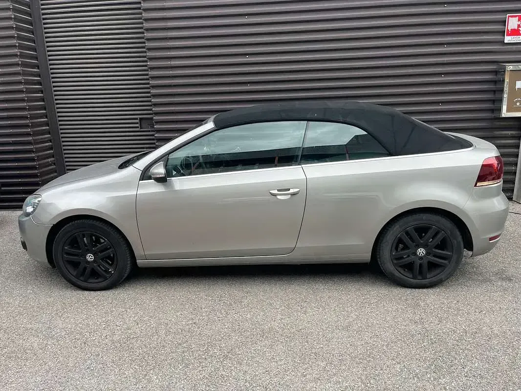 Usata VW Golf Cabriolet 140 CV (102 kW) 2012 Argento Cabrio