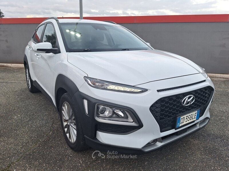 Bianco Usata 2021 Hyundai Kona SUV | 14.900 € (Buon prezzo) - Immagine 1/4