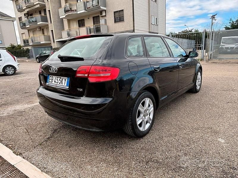 Usata Audi A3 Ambition 90 CV (66 kW) 2012 Nero Utilitaria