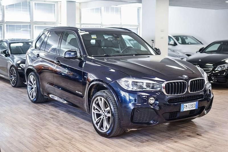 Usata BMW X5 M Sport 258 CV (189 kW) 2017 Blu/azzurro SUV