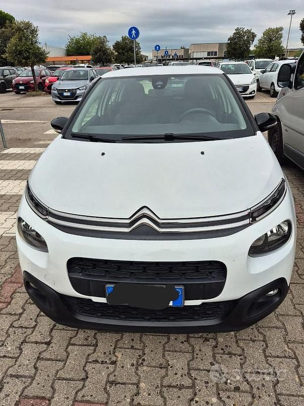Usata Citroën C3 82 CV (60 kW) 2017 Bianco Utilitaria