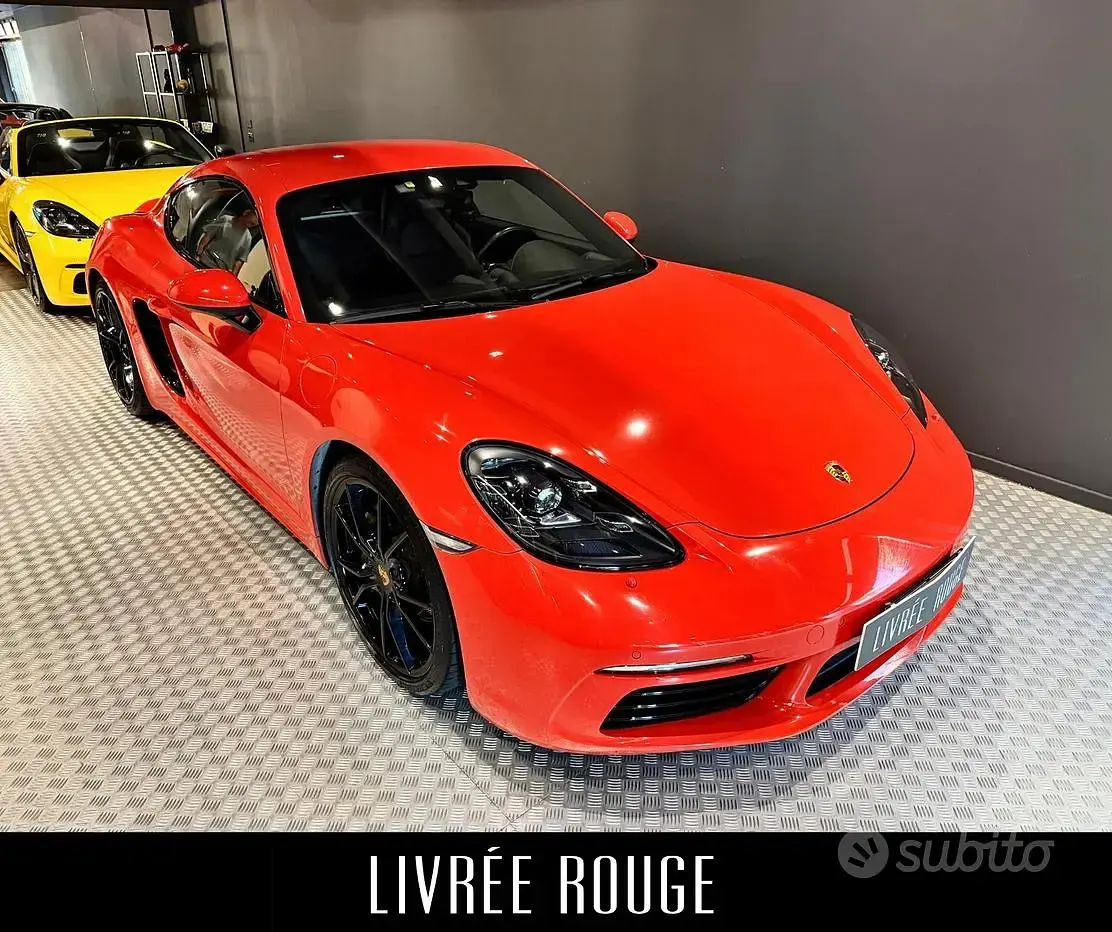 Usata Porsche 718 Cayman 300 CV (220 kW) 2017 Arancione Coupé