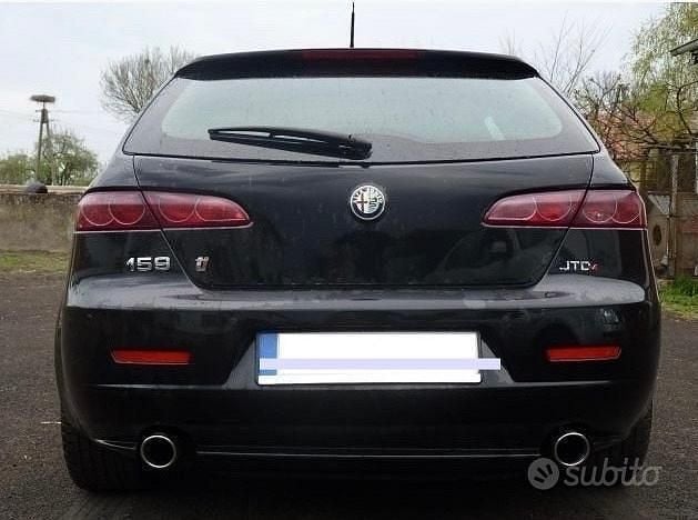 Usata Alfa Romeo 159 Ti 210 CV (154 kW) 2008 Nero Station wagon