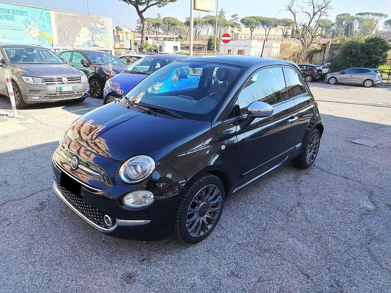 Usata Fiat 500 Lounge 69 CV (50 kW) 2018 Nero Utilitaria