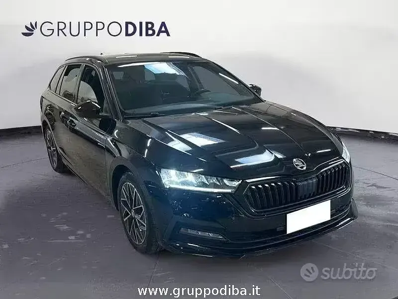 Usata Skoda Octavia SportLine 116 CV (85 kW) 2023 Nero Station wagon
