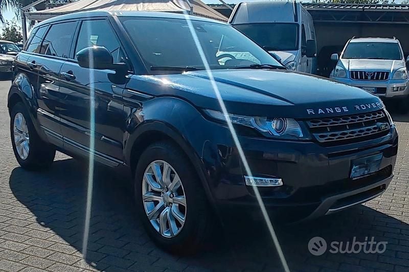 Usata Land Rover Range Rover evoque Pure 149 CV (109 kW) 2015 Blu SUV