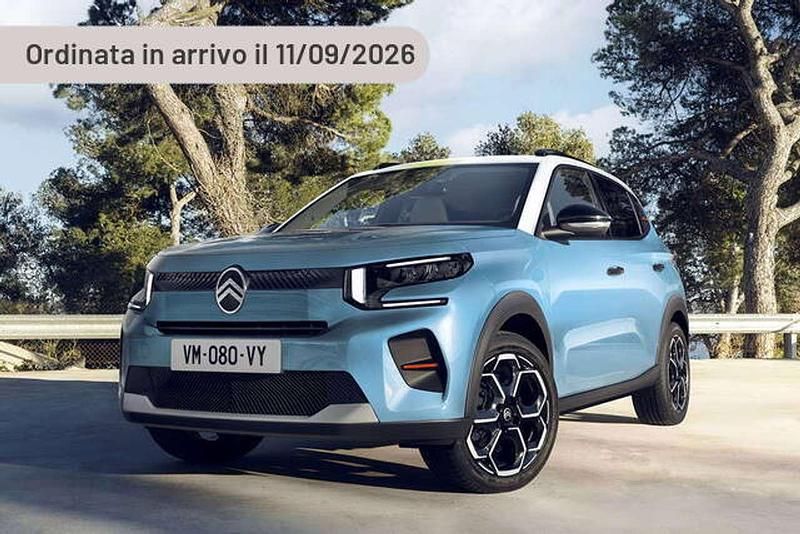 Nuova Citroën C3 109 CV (80 kW) 2025 Argento Utilitaria