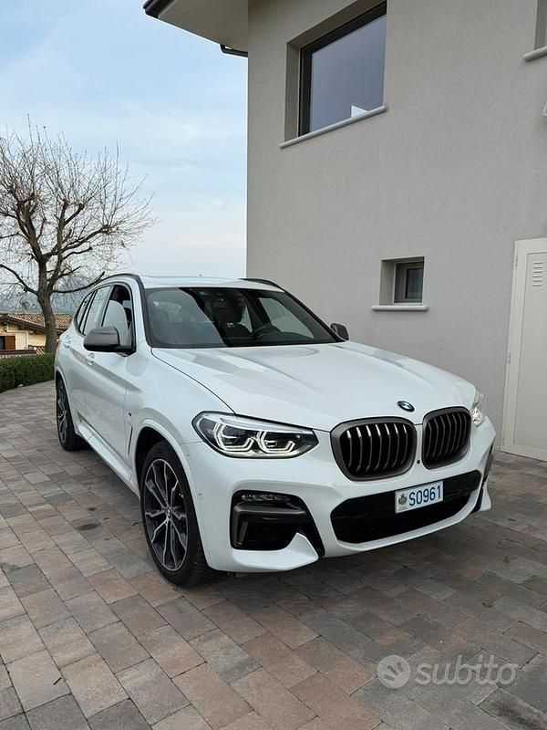 Usata BMW X3 M Performance 340 CV (250 kW) 2021 Bianco SUV