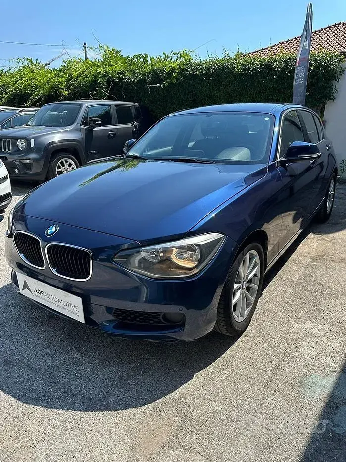 Usata BMW 116 Efficient Dynamics 116 CV (85 kW) 2013 Bluazzurro Utilitaria