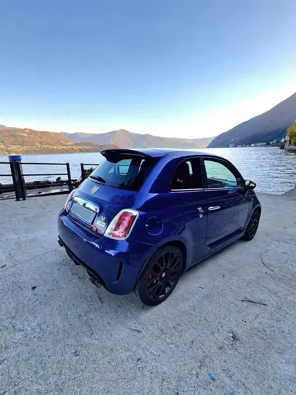 Usata Abarth 595 Turismo 165 CV (121 kW) 2016 Blu/azzurro Utilitaria