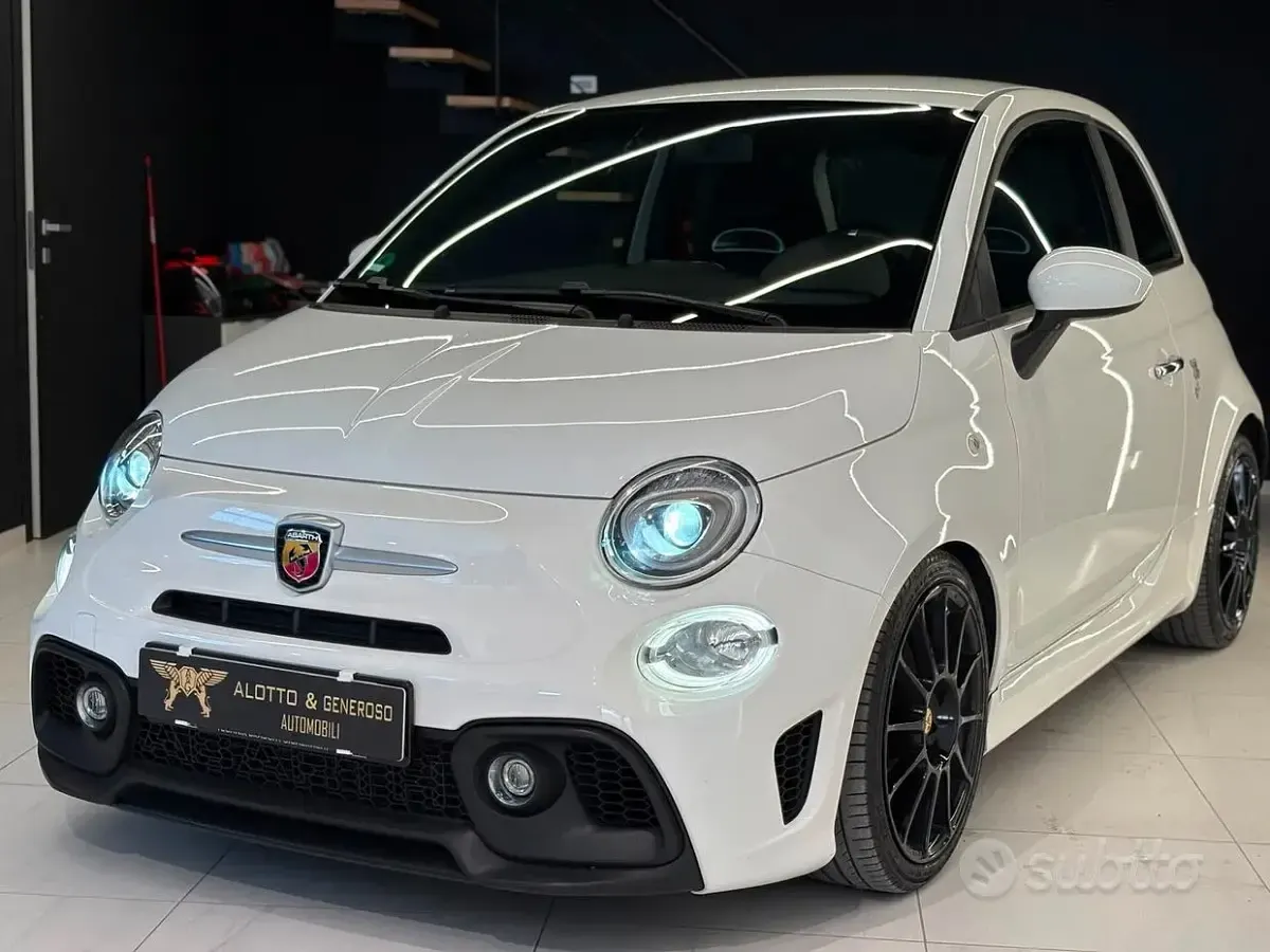 Usata Abarth 595 145 CV (106 kW) 2020 Bianco Utilitaria