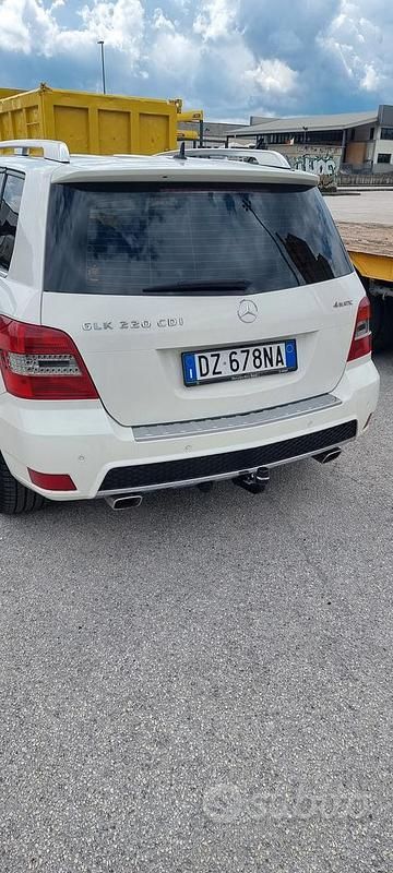 Usata Mercedes GLK220 2010 Bianco SUV