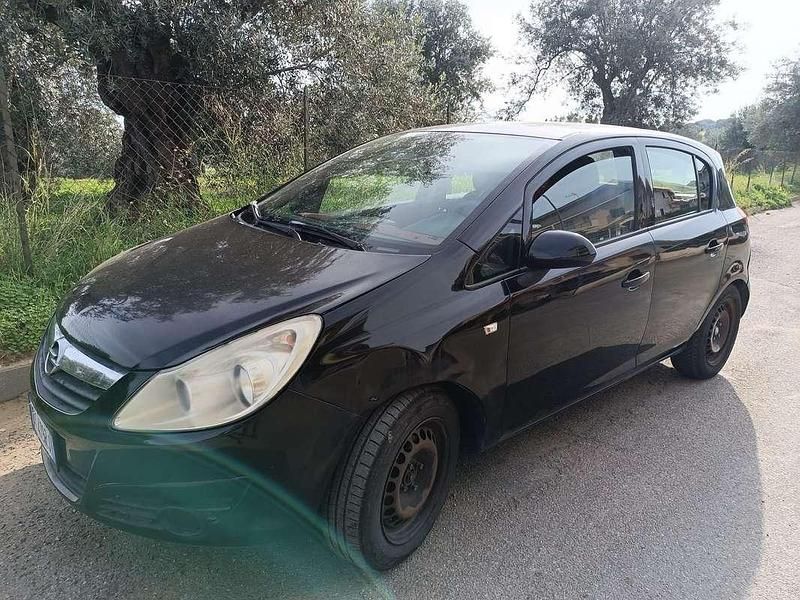 Usata Opel Corsa Enjoy 75 CV (55 kW) 2009 Nero Berlina