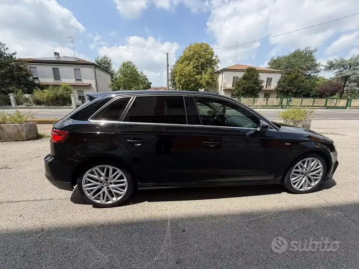 Usata Audi A3 S-Line 184 CV (135 kW) 2018 Nero Berlina