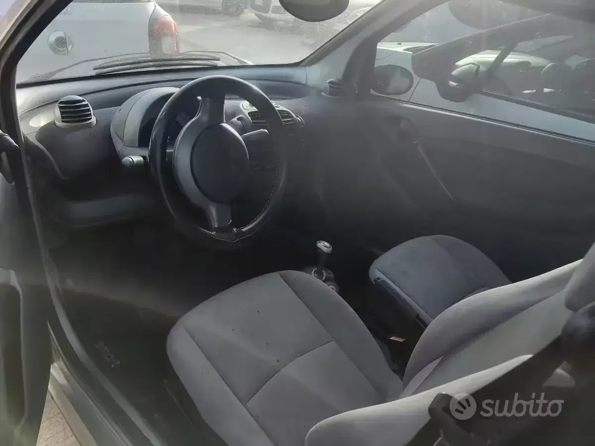 Usata Smart ForTwo Cabrio 61 CV (44 kW) 2006 Nero Cabrio