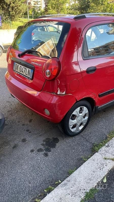Usata Chevrolet Matiz 63 CV (46 kW) 2007 Rosso Utilitaria