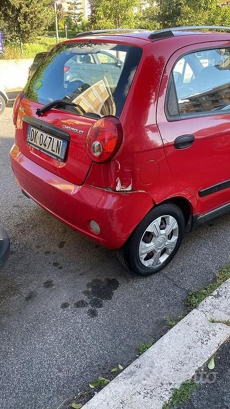 Rosso Usata 2007 Chevrolet Matiz Due volumi | 2000 € (Cara) - Immagine 1/4