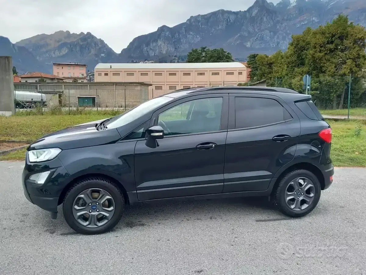 Usata Ford Ecosport ST-Line 125 CV (91 kW) 2018 Nero SUV