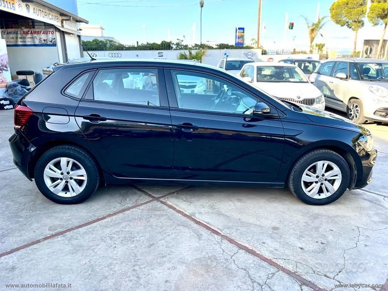 Usata VW Polo Comfortline 90 CV (66 kW) 2019 Nero Berlina
