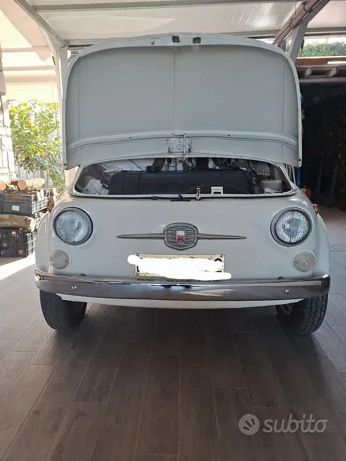 Usata Fiat 500 1960 Bianco Utilitaria