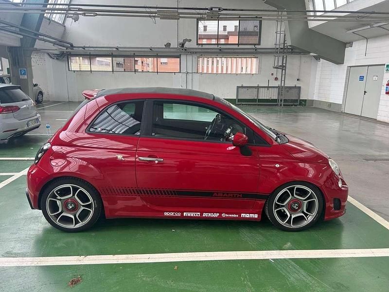 Usata Abarth 595C 140 CV (102 kW) 2012 Rosso Cabrio