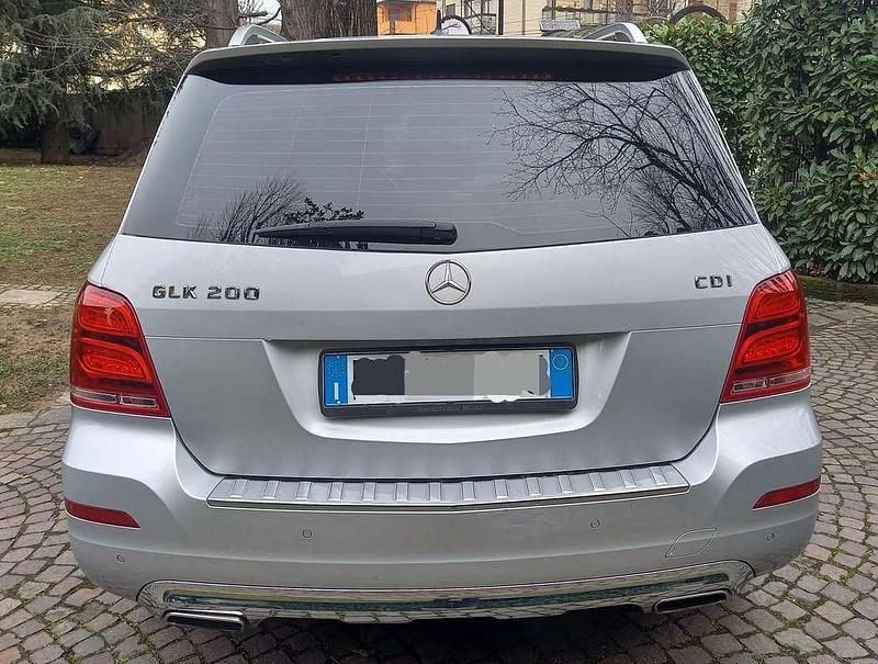 Usata Mercedes GLK200 143 CV (105 kW) 2014 Argento SUV