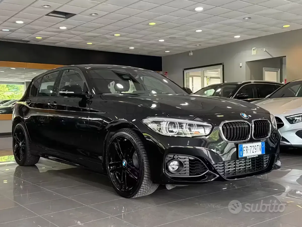 Usata BMW 118 Comfort Edition 136 CV (100 kW) 2018 Nero Utilitaria