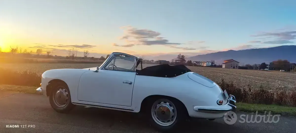 Usata Porsche 356 75 CV (55 kW) 1960 Bianco Cabrio