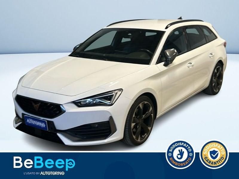 Usata Cupra Leon 150 CV (110 kW) 2024 Bianco pastello Berlina