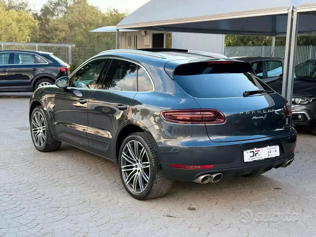 Usata Porsche Macan 250 CV (183 kW) 2017 Grigio SUV