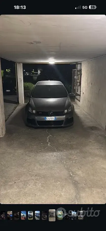 Usata VW Golf VI GTI 210 CV (154 kW) 2011 Grigio Utilitaria