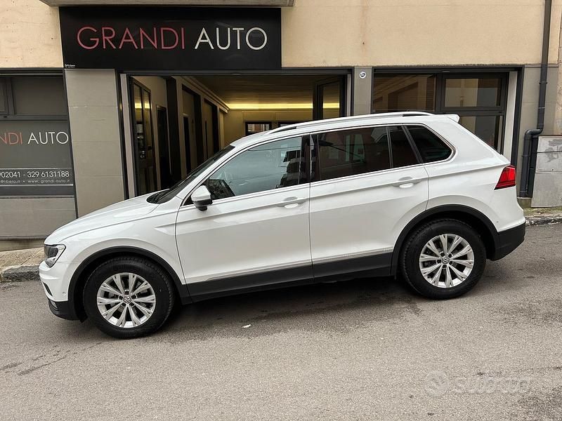 Usata VW Tiguan Sport 131 CV (96 kW) 2019 Bianco SUV