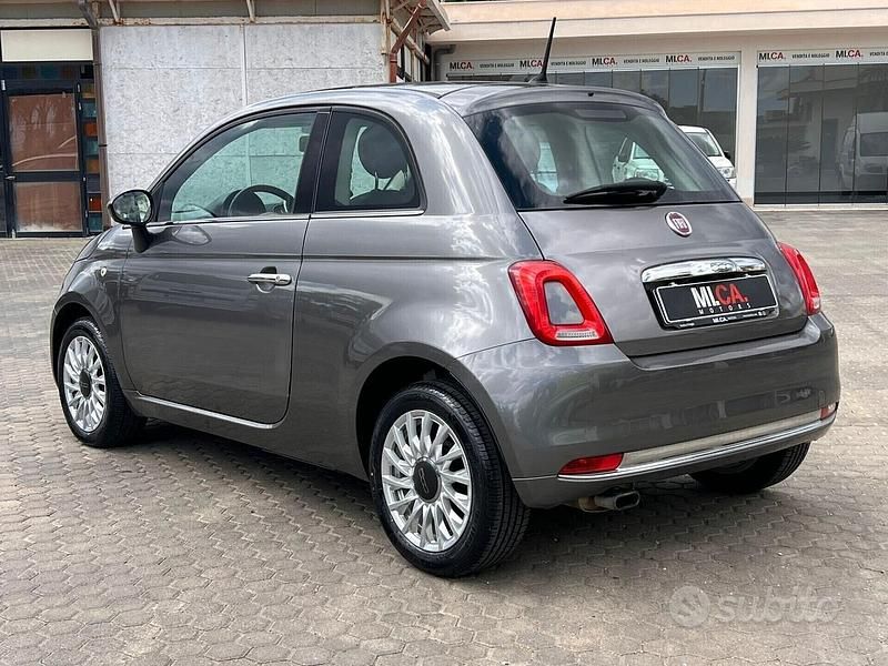 Usata Fiat 500 Lounge 69 CV (50 kW) 2016 Grigio Utilitaria