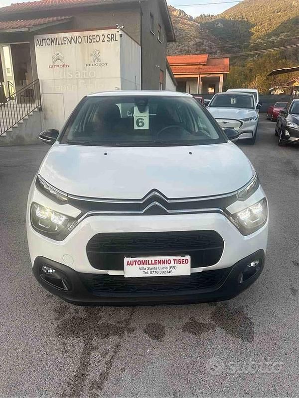Usata Citroën C3 Feel 102 CV (75 kW) 2022 Bianco Utilitaria