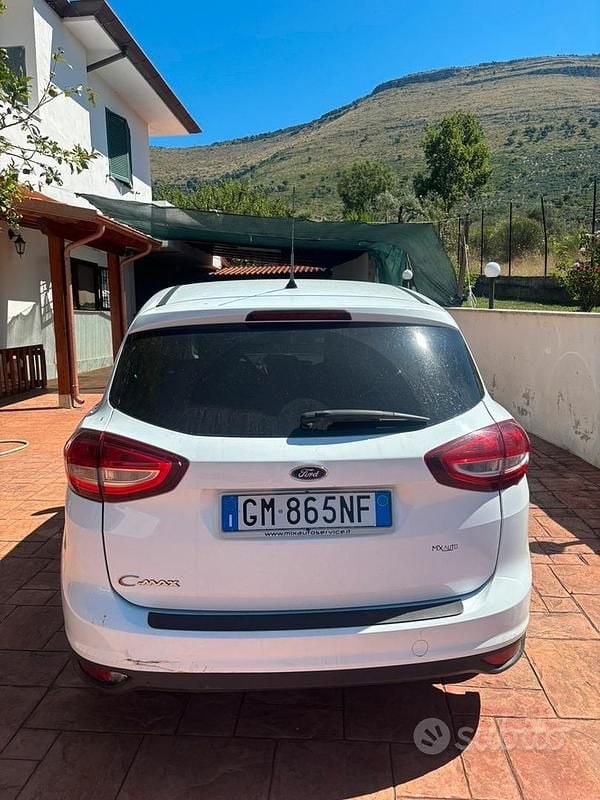 Usata Ford C-MAX 120 CV (88 kW) 2016 Bianco Monovolume