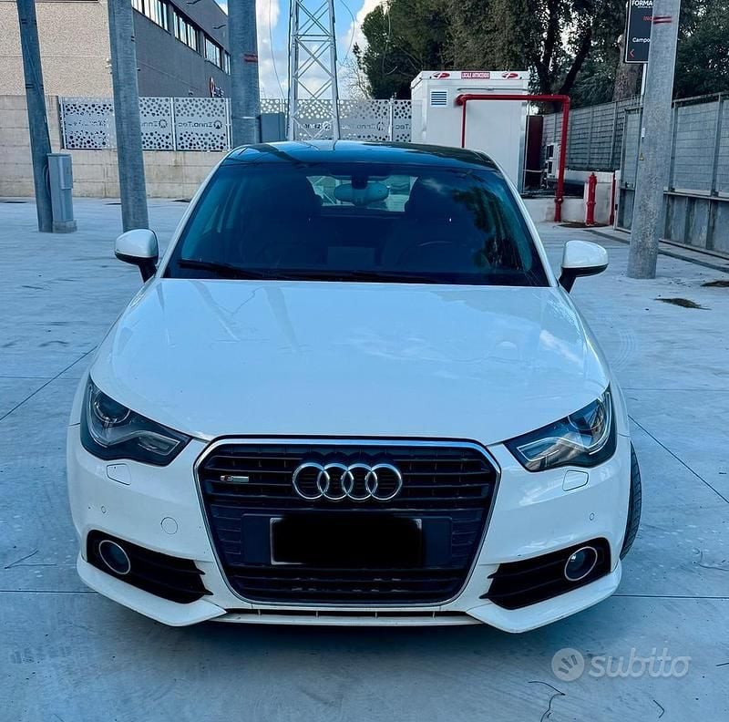 Usata Audi A1 2010 Bianco Utilitaria
