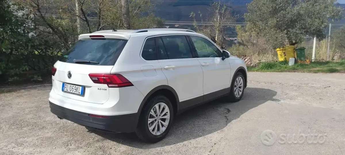 Usata VW Tiguan Style 150 CV (110 kW) 2017 Bianco SUV