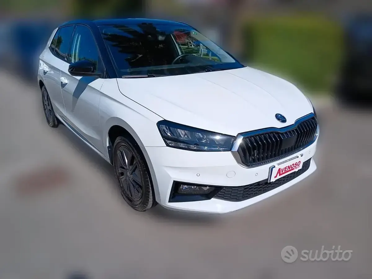 Usata Skoda Fabia 95 CV (69 kW) 2025 Bianco Utilitaria
