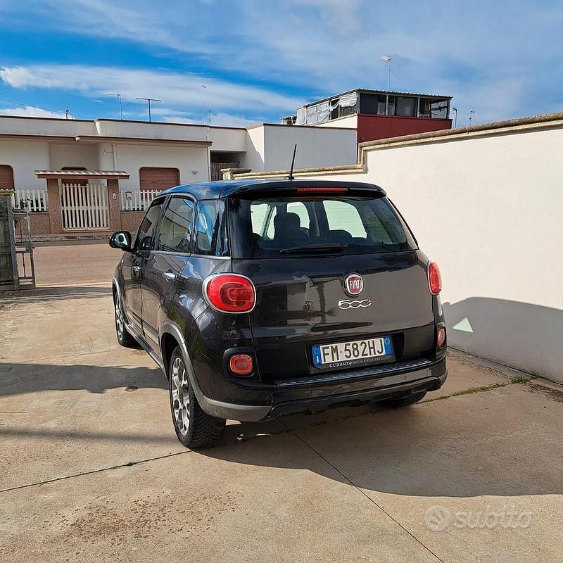 Usata Fiat 500L Trekking 120 CV (88 kW) 2017 Nero Monovolume
